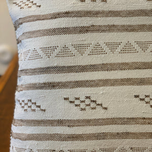 Desert Stripe Cactus Silk Pillow Cover