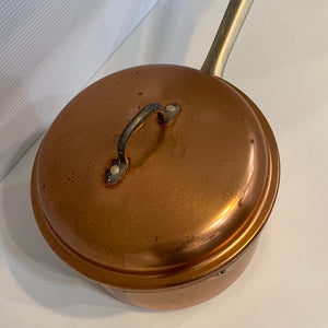 De la Cuisine Vintage Copper Sauce Pan
